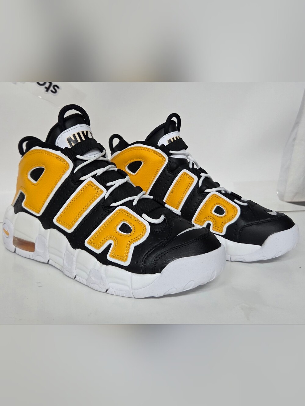 Nike Air More Uptempo GS ‘Be True To School’ Sneakers Youth 7 Women’s 8 NEW!